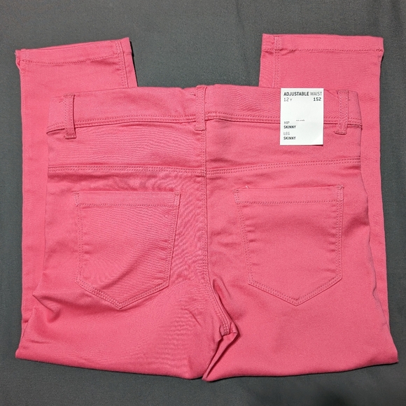 NWT Name it pink kids Capri basic needs pants size 12y - Picture 8 of 11